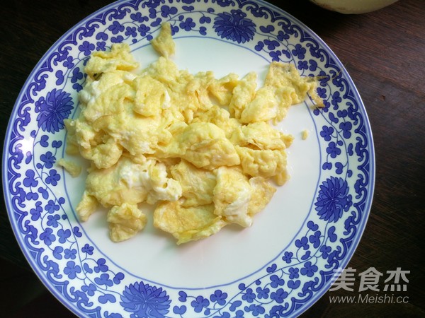 Seafood Melon Sliced Egg recipe