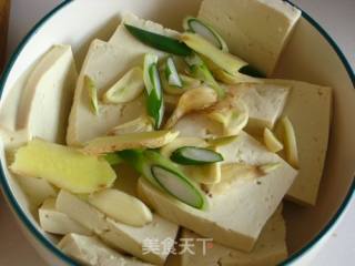 Private Steamed Tofu with Salted Fish recipe