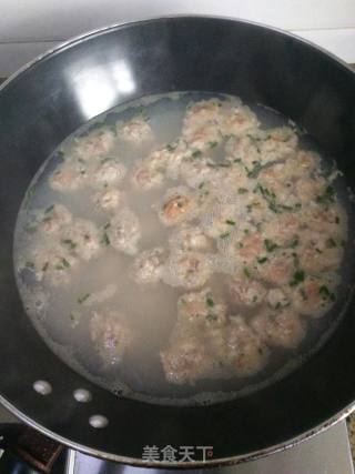 Meatballs in Clear Soup recipe