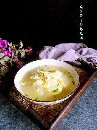 Scallops and Winter Melon Soup recipe