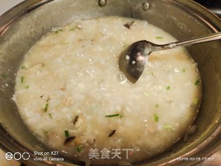Mushroom and Radish Porridge with Minced Meat recipe