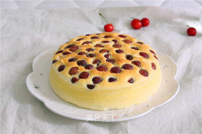 Yogurt Cherry Cake recipe