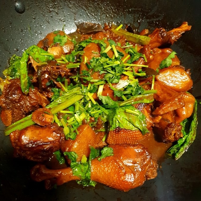 Stewed Goose in Iron Pan (home Edition) recipe