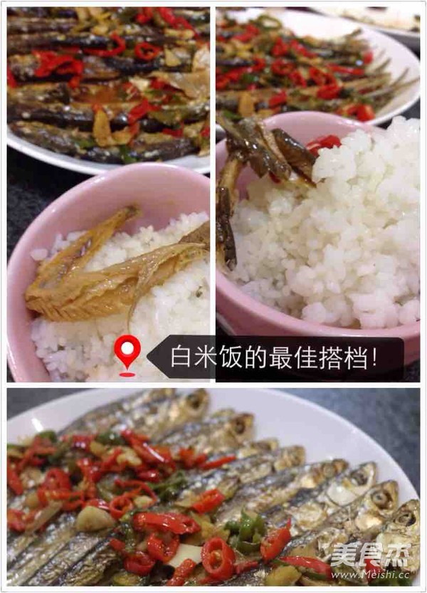 Two-color Dried Fish recipe