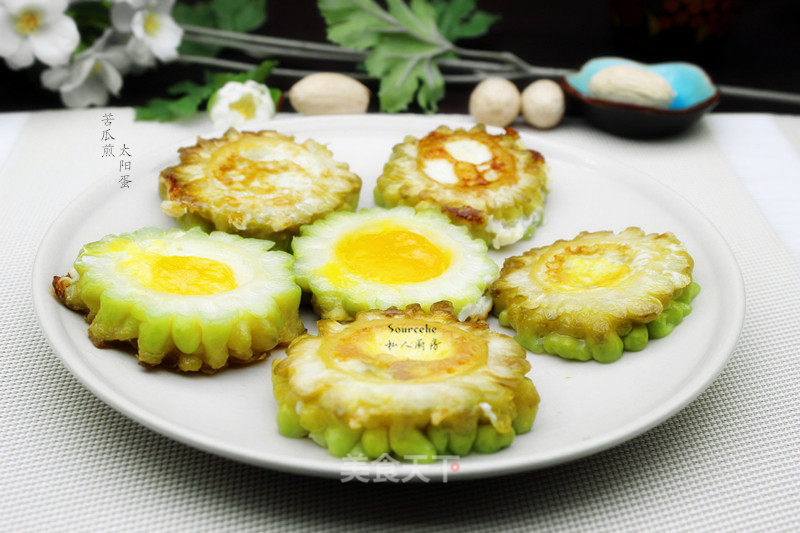 Bitter Gourd Fried Sun Egg recipe