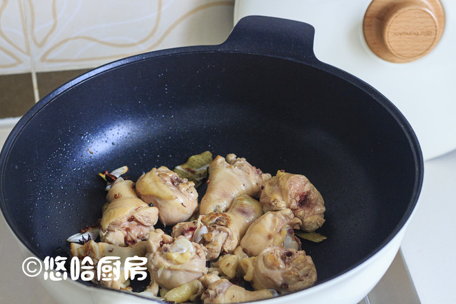 Roasted Chicken Drumsticks with Bamboo Shoots recipe