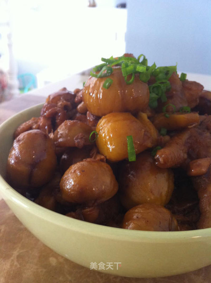 Chestnut Roast Chicken recipe