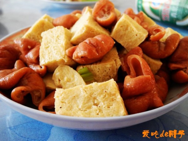 Frozen Tofu Roasted Large Intestine recipe