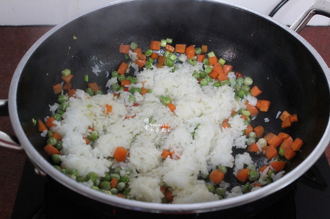 Five Egg Fried Rice recipe