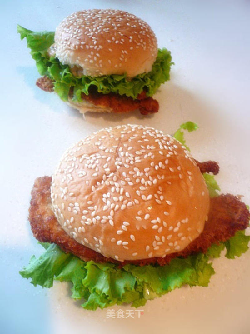 Homemade Hamburger