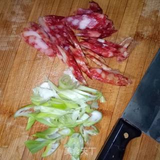 Asparagus Stir-fried Sausage recipe
