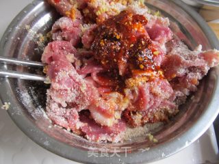 [sichuan] Steamed Pork with Sichuan Flavor recipe
