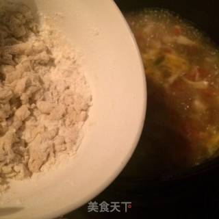 Hericium and Egg Soup recipe