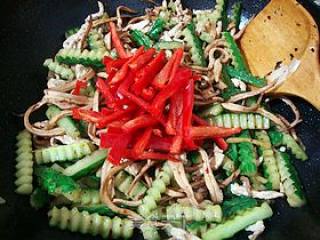 Rich Black Bean Fragrant, Appetizer with Rice----------【spicy Cucumber Shredded Squid】 recipe