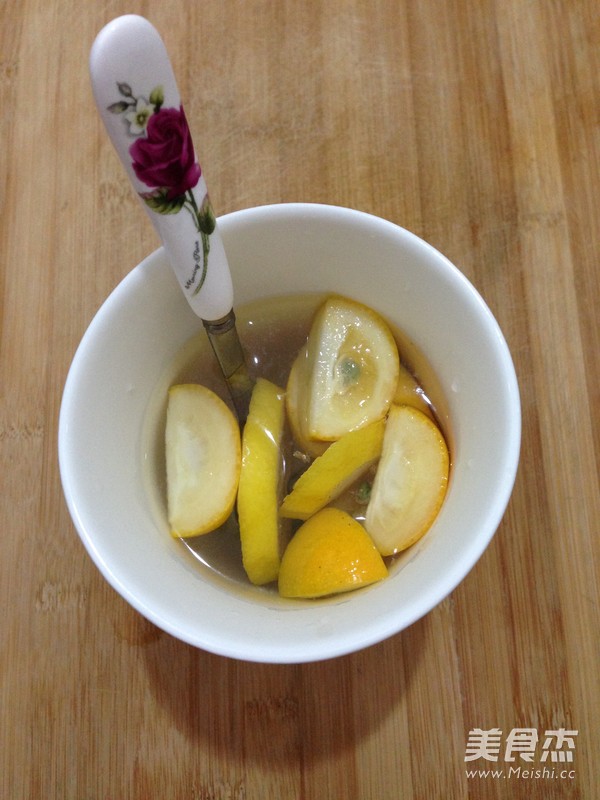 Kumquat Lemon Tea recipe