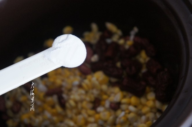 Ballast Congee with Salted Goose Eggs recipe