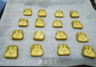 Matcha Bunny Cookies recipe