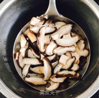 Stir-fried Shanghai Green with Mushrooms and Vegetables recipe
