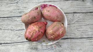 Air Fryer Version Roasted Sweet Potatoes recipe