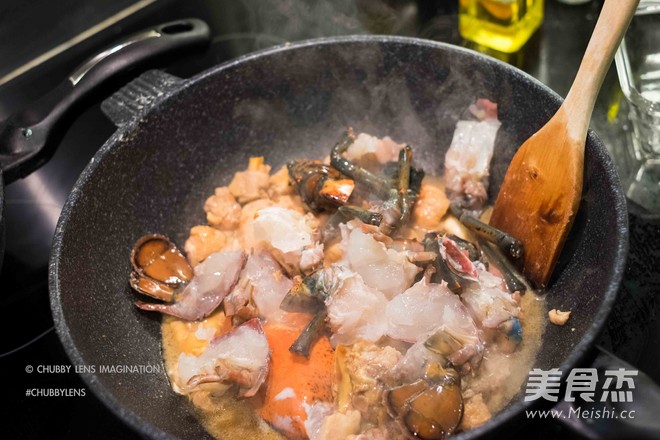 Lobster Chicken Pot recipe