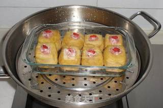 Garlic Oil Tofu Stuffed Meat recipe