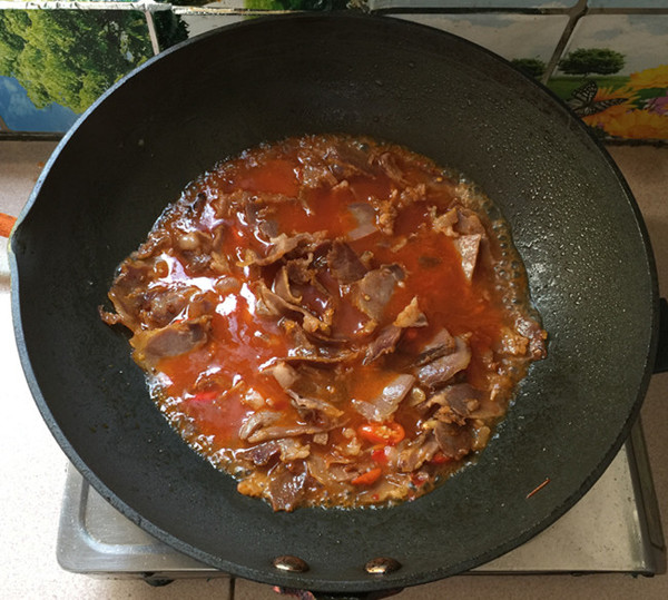 Stir-fried Cured Lean Pork with Mixed Vegetables recipe