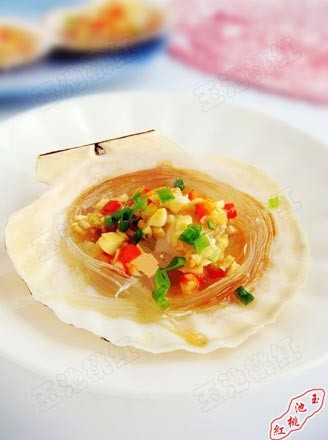 Grilled Scallops with Garlic recipe