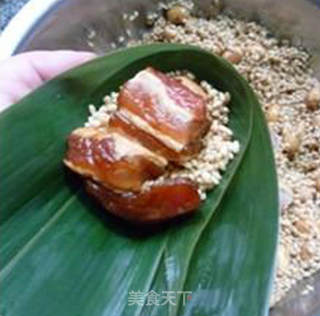 Peanut Meat and Glutinous Rice Dumpling recipe