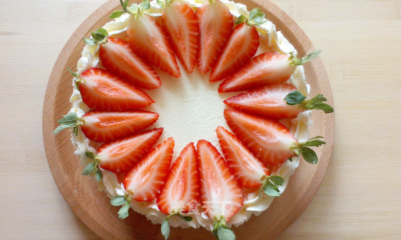 Strawberry Cream Cake recipe