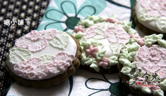 Brush Embroidered Biscuits recipe