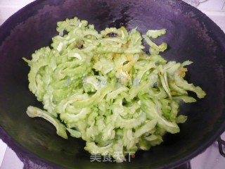 Stir-fried Bitter Gourd with Tempeh Pepper recipe