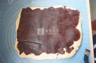 Marble Bean Paste Toast recipe