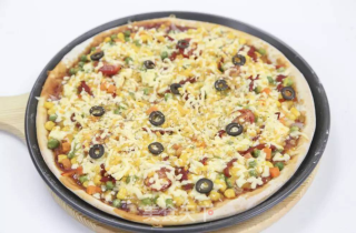 Vegetable Cheese Pizza recipe