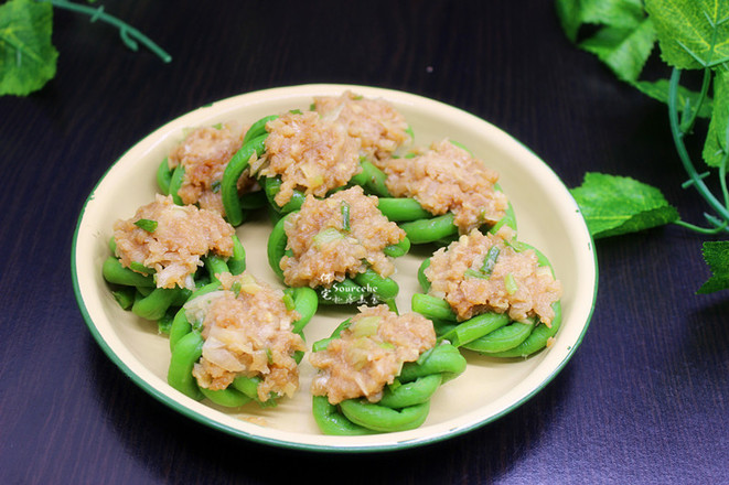 Fried Stuffed Beans recipe