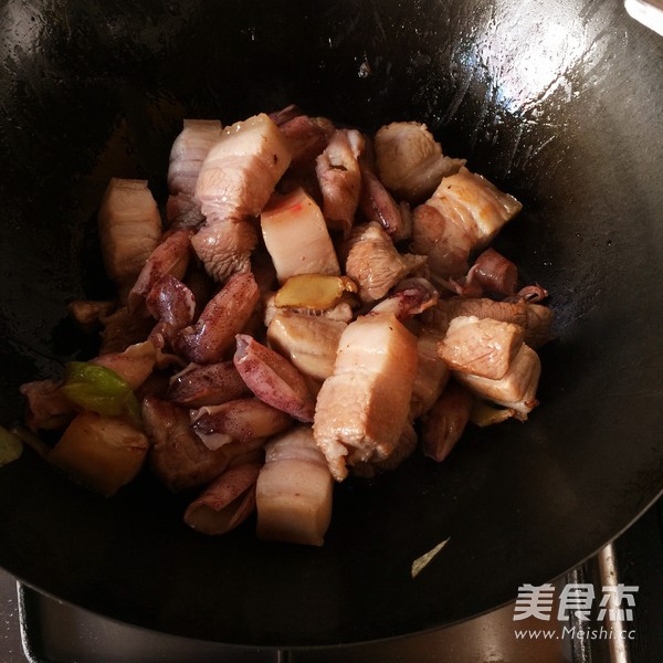 Cuttlefish Roast Pork recipe