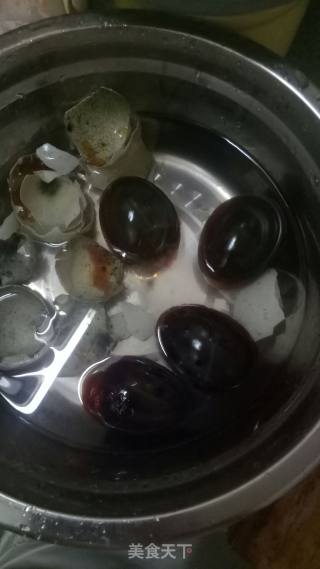 Preserved Egg with Cold Dressing recipe