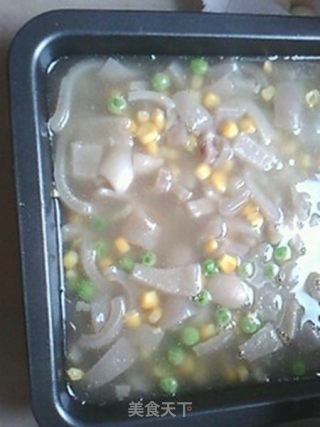 Corn Kernels Pig Skin Jelly recipe