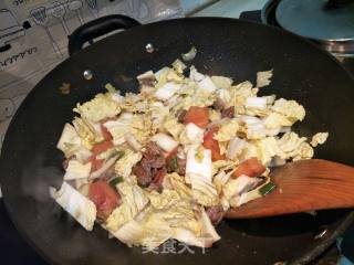 Stir-fried Beef with Cabbage recipe