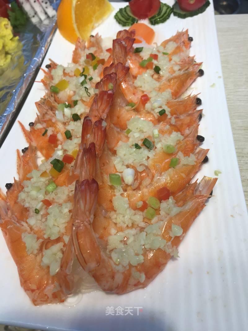 Shrimp with Garlic Vermicelli recipe