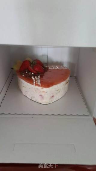 6 Inch Strawberry Mousse Cake recipe