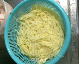 Vinegar Shredded Potato----summer Appetizer, Porridge Side Dish recipe