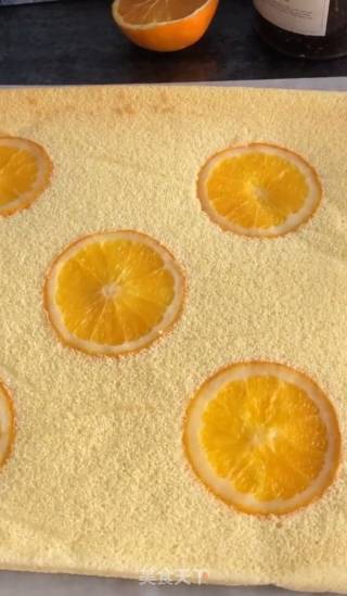 Orange Cake Roll recipe