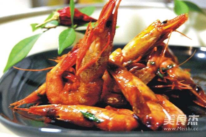 Spicy Fried Prawns recipe