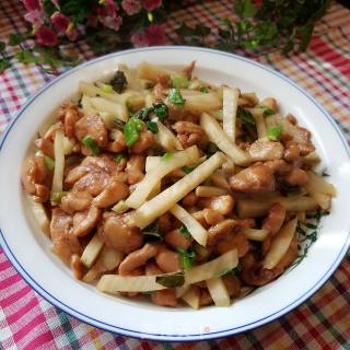 Stir-fried Chicken with Vegetables recipe