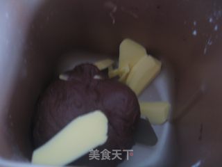 Soft Chocolate Bean Bread recipe