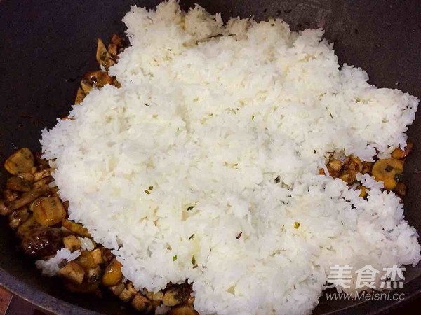 Chestnut Fried Rice recipe
