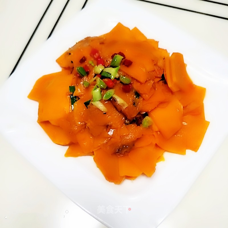 Stir-fried Pumpkin Slices recipe