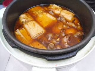 Chicken Heart Braised Dry Tofu recipe