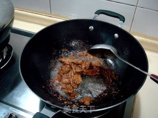 Home-made Delicious "dry Stir-fried Niuhe" recipe