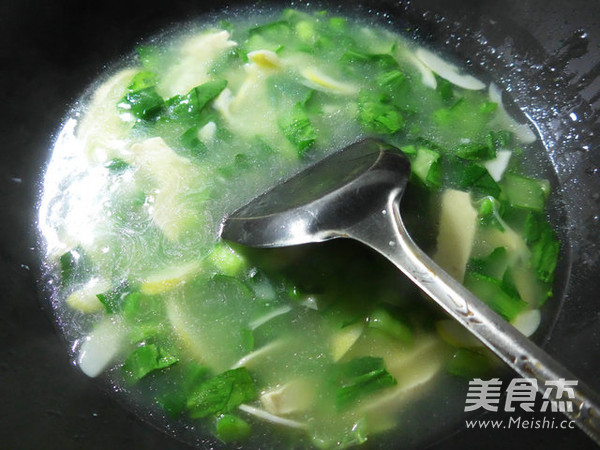 Vegetable Core and Leishan Chicken Soup recipe